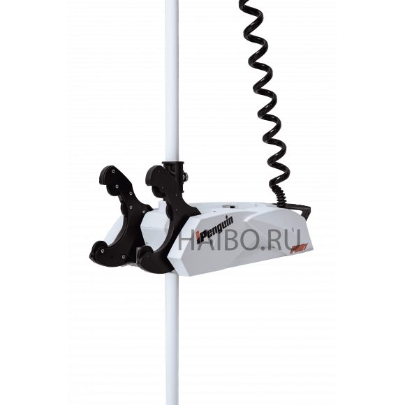 Электромотор HAIBO IPENGUIN P001 12v/72 New 2025 + ВСТРОЕННЫЙ КОМПАС + ПЛОЩАДКА
