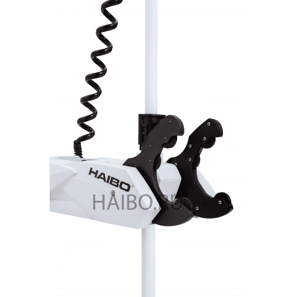 Электромотор HAIBO IPENGUIN P001 12v/72 New 2025 + ВСТРОЕННЫЙ КОМПАС + ПЛОЩАДКА