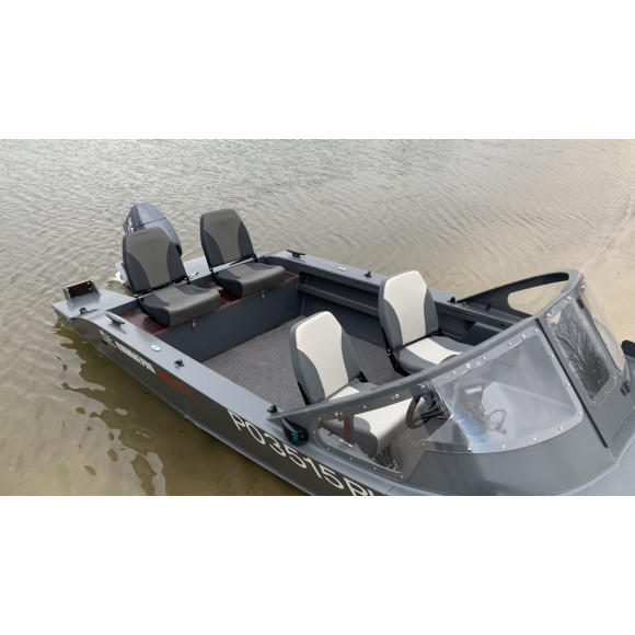 Лодка из Пнд Киммерия 420PRO-X  Серая 
