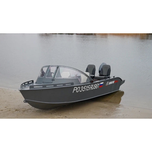 Лодка из Пнд Киммерия 420PRO-X  Серая 